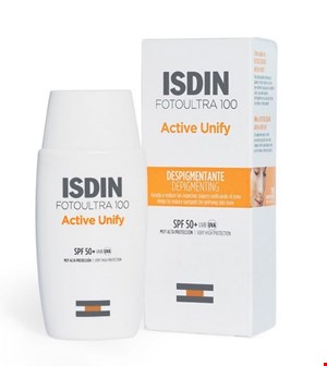 ضد آفتاب ایزدین Isdin مدل اکتیو یونیفای Active Unify ضد لک SPF 50